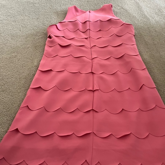 WHBM Pink Scalloped Sleeveless Dress - Picture 6 of 8